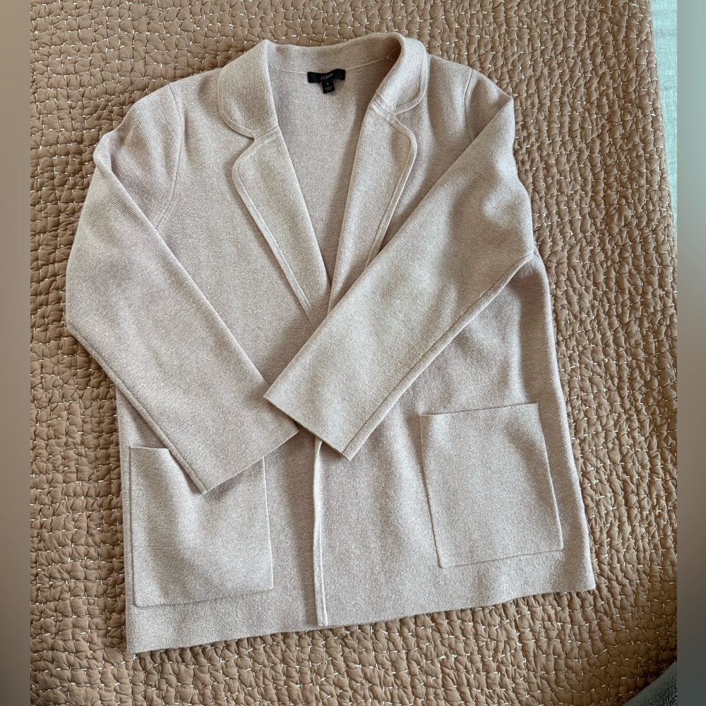 EUC J. Crew Eloise Sweater Blazer - Size S